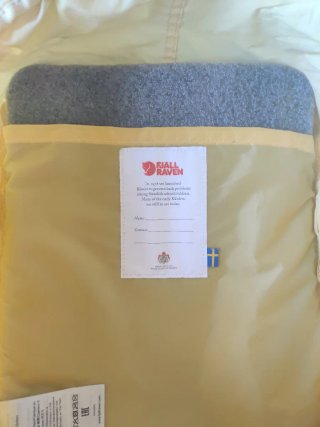 Mochila Fjallraven Kanken Amarilla