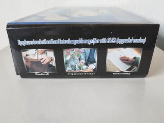 Occhiali visore ingranditore con luci LED