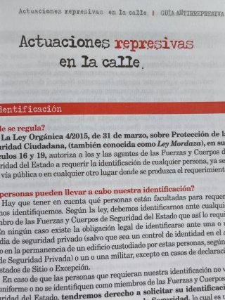 GUIA ANTIREPRESIVA PARA LA LUCHA SINDICAL Y SOCIAL