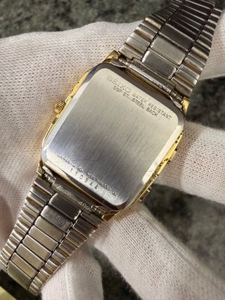 Reloj Seiko Ana Digi Vintage Dorado H357-5000