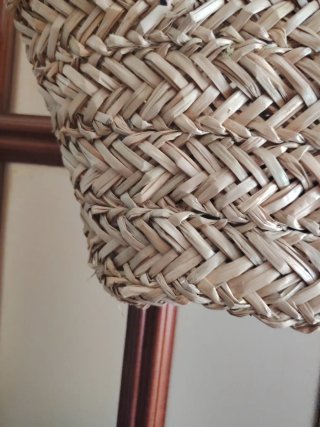 Bolso de playa de paja