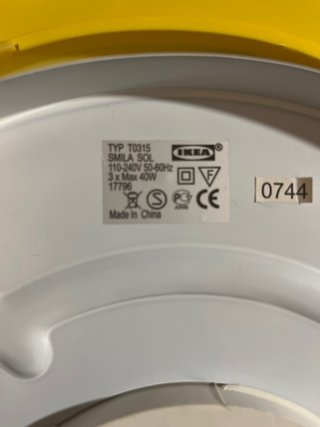 Lámpara Sol Ikea