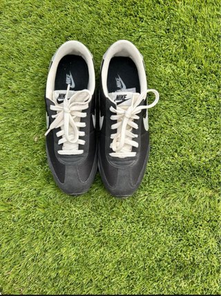 Zapatillas Nike Talla 40.5 Mujer Negras/Plata