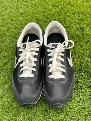Zapatillas Nike Talla 40.5 Mujer Negras/Plata