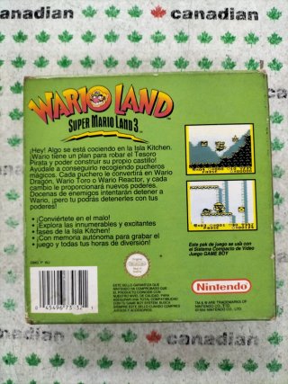 Wario Land Super Mario Land 3 Game Boy