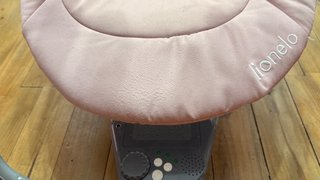Columpio bebé Lionelo rosa