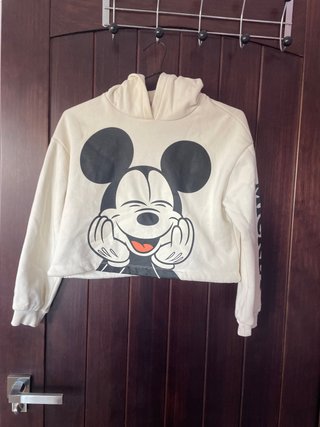 Sudadera corta Mickey Mouse