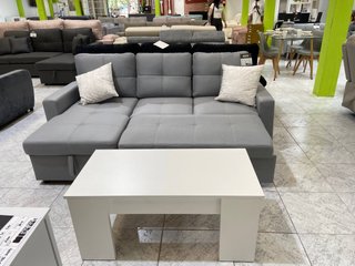Chaise longue gris + mesa elevable NUEVO