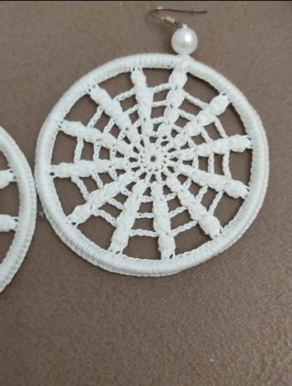 Conjunto de joyería perlas y madera