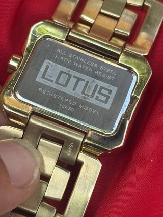 Lotus 15459 Chapado Oro 18k Mujer