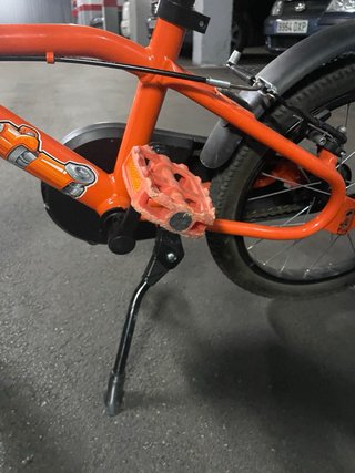 Bicicleta infantil B-Twin naranja