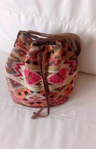 Bolso Sfera estilo boho multicolor