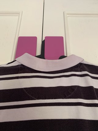 Polo Massimo Dutti Rayas blanco y negro