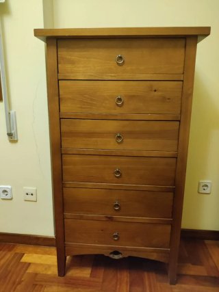 Dormitorio completo madera