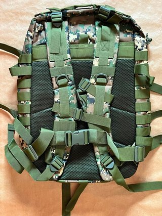 Mochila Militar Táctica Verde Camuflaje 50 Litros
