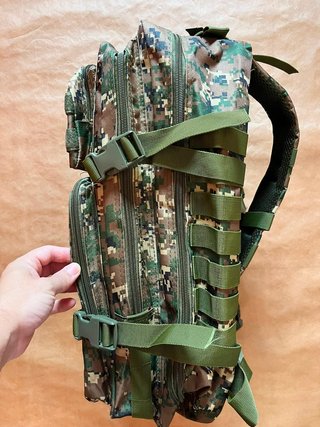 Mochila Militar Táctica Verde Camuflaje 50 Litros