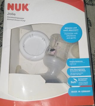 Sacaleches manual NUK