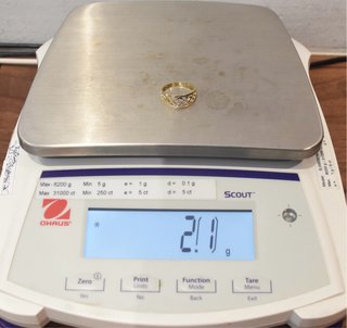 SORTIJA DE ORO 18K/2.1GR
