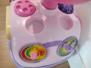 Correpasillos infantil rosa y morado