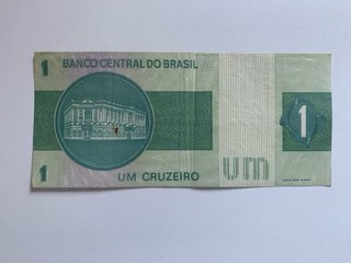 6 Billetes de 1 Cruzeiro Brasil
