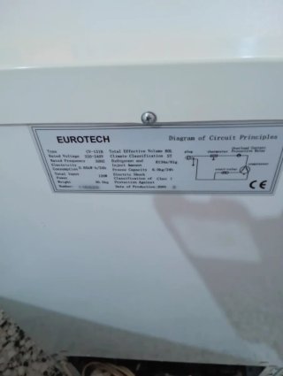 Oferta Solo hoy Congelador Vertical EUROTECH 85 Al
