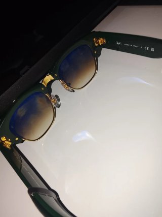Gafas de sol Ray-Ban Clubmaster Verdes