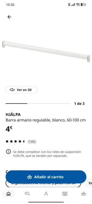 Armario Vitrina Platsa Ikea Blanco