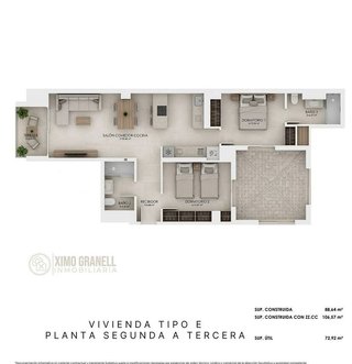 Piso en venta en Vall d´Uixó (la)