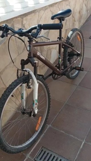 Bicicleta Btwin Marrón