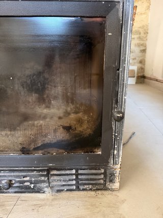 Casete chimenea con ventilador