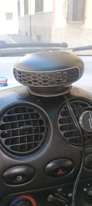 Stufetta auto aria calda/fredda