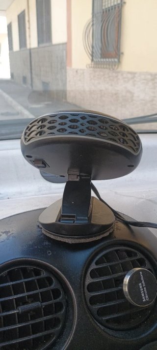 Stufetta auto aria calda/fredda