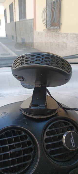 Stufetta auto aria calda/fredda