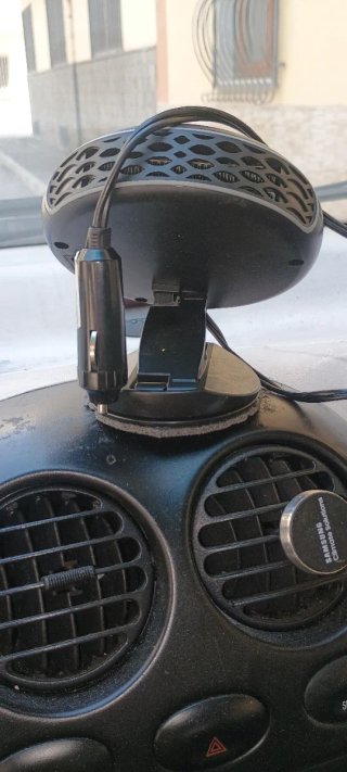 Stufetta auto aria calda/fredda