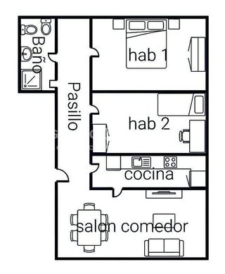 Piso en venta en Gorg - Pep Ventura en Badalona