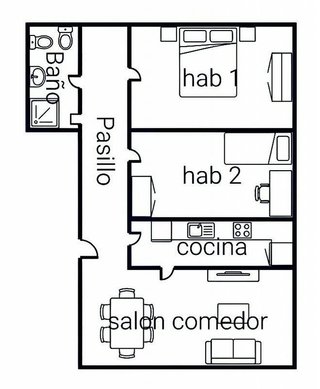 Piso en venta en Gorg - Pep Ventura en Badalona