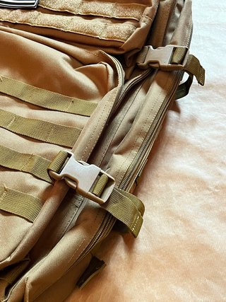 Mochila Táctica Militar Marrón 50 Litros