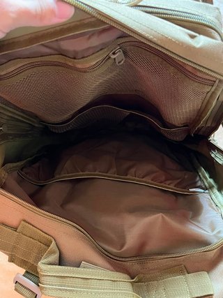 Mochila Táctica Militar Marrón 50 Litros