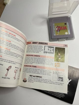 Zelda Link's Awakening Game Boy PAL