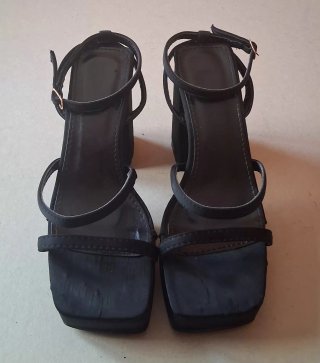 Sandali donna tacco alto neri