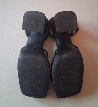 Sandali donna tacco alto neri