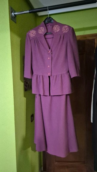 Vestido Falda y Chaqueta