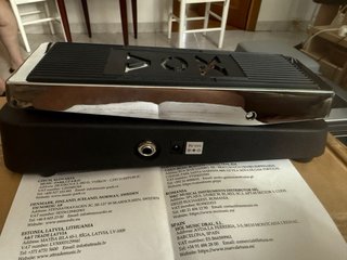 Pedal Vox V847 Wah-Wah Guitarra