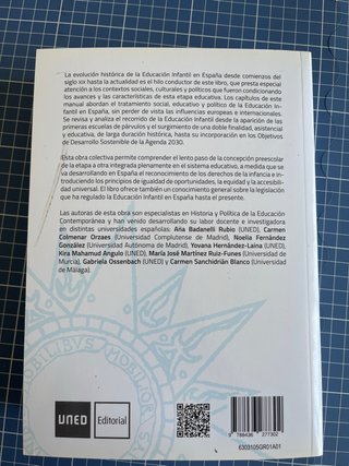 Libros UNED 1ro Educación Infantil.