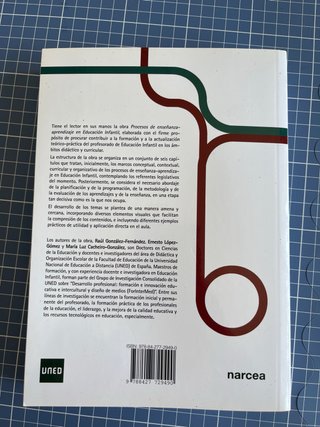 Libros UNED 1ro Educación Infantil.
