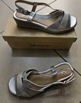 Sandalo donna Yameiji argento taglia 37