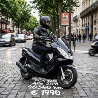 Honda PCX 125 Negra Scooter