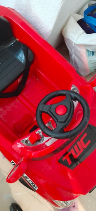 Coche eléctrico infantil 6V con mando para padres
