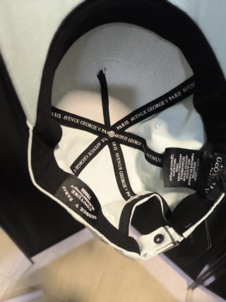 Gorra George V Paris con pedrería