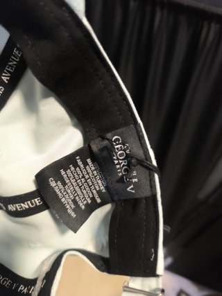 Gorra George V Paris con pedrería